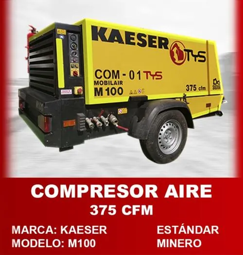Compresor Aire 375 CFM